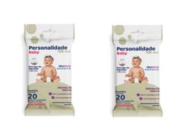 Kit 2 Toalhas Umedecidas Personalidade Baby C20 - Eurofral Kit 2 Toalhas Umedecidas Personalidade Baby C20 - Eurofral