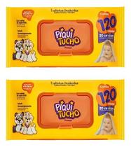 KIT 2 Toalhas Umedecidas Piquitucho Premium 120un