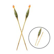 Kit 2 Tochas Iluminação De Bambu Para Decoração Lual Casamentos Desmontável Kit 2 Tochas Iluminação De Bambu Para Decoração Lual Casamentos Desmontável