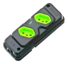 Kit 2 Tomada Barra Dupla 2 Tomadas 20a Robust Bivots Fiolux Kit 2 Tomada Barra Dupla 2 Tomadas 20a Robust Bivots Fiolux