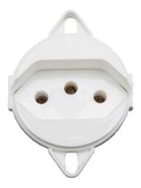 kit 2 Tomada De Piso 2p+t 10a Branca Perlex kit 2 Tomada De Piso 2p+t 10a Branca Perlex