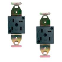 Kit 2 Tomada Embutir P/ Telefone Tipo Telebras Pial 5003