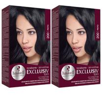 Kit 2 TONALIZANTE HASKELL 200 PRETO Kit 2 TONALIZANTE HASKELL 200 PRETO