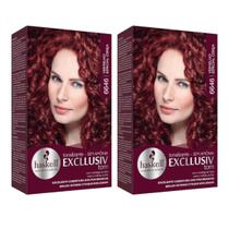 Kit 2 TONALIZANTE HASKELL 6646 VERMELHO ESPECIAL CEREJA