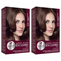 Kit 2 TONALIZANTE HASKELL 670 LOURO ESCURO MARROM Kit 2 TONALIZANTE HASKELL 670 LOURO ESCURO MARROM