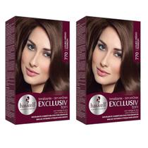 Kit 2 TONALIZANTE HASKELL 770 LOURO MEDIO MARROM