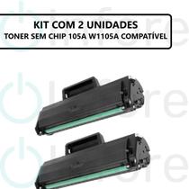 KIT 2 Toner Compatível 105a 105A SEM CHIP W1105a M105 107a 107w 135a M13 MFP135A MFP135W KIT 2 Toner Compatível 105a 105A SEM CHIP W1105a M105 107a 107w 135a M13 MFP135A MFP135W