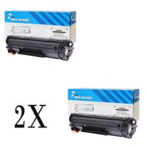 KIT 2 Toner Compatível CE285A CB435A CB436A 85A P1005 P1505 M1120 M1212 M1130 P1102w 1102w 1102