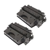 Kit 2 Toner Compatível HP 05X CE505X CE280X M425 2055 M401