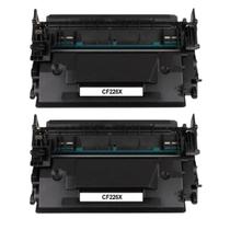 Kit 2 Toner Compatível HP 26X MAIOR CF226X M402 M426
