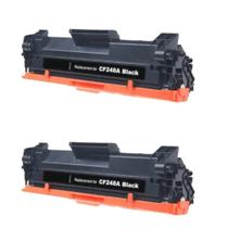 Kit 2 Toner Compatível HP CF248A 48A M15W M28