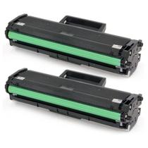 Kit 2 Toners Compatível Samsung D101 MLT-D101 1.500 Págs Preto