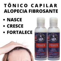 Kit 2 Tônico Capilar Para Queda Fibrosante De Cabelo