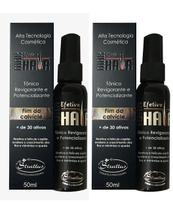 Kit 2 Tonico Max Hair Reativa Fios Tratamento Calvicie