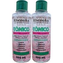 Kit 2 Tônico Revitalizante 200ml Rhenuks Elimina Oleosidade