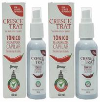 Kit 2 Tônicos Anti Queda de Cabelo Crescetrat