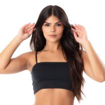 Kit 2 Top De Academia Feminino Cropped Fitness Sem Bojo Faixa Alcinha Casual Treino Básico