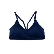 Kit 2 Top Fitness Academia com Bojo Removível e Alça Fina