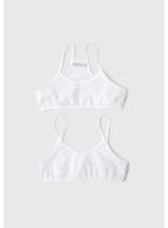 Kit/2 Top Hering 573K Infantil Alças Finas Algodão T. 04/12
