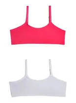 Kit/2 Top Miss DelRio 40309 Infantil Básico Cotton T. M/GG