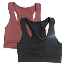 Kit 2 Top Nadador Suplex Liso Academia Musculação Fitness