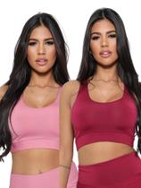 Kit 2 Top Suplex Modelo Nadador Femenino Kit 2 Top Suplex Modelo Nadador Femenino