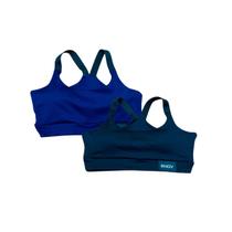 Kit 2 Tops De Academia Ayla Dry fit