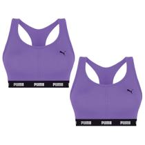 Kit 2 Tops Puma Nadador Com Bojo Feminino Kit 2 Tops Puma Nadador Com Bojo Feminino