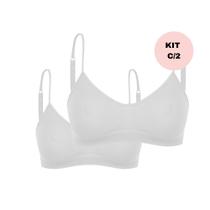 Kit 2 Tops Sem Aro e Sem Bojo Trifil Lingerie - Ref. C04377