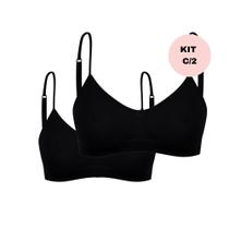 Kit 2 Tops Sem Aro e Sem Bojo Trifil Lingerie - Ref. C04377