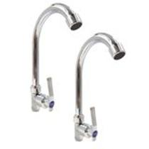 Kit 2 Torneira Banheiro Pia Lavabo Bancada Cromada 1/4 Volta HXJN - 200