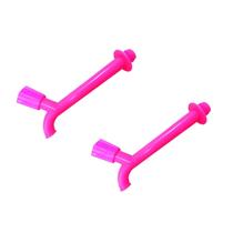 Kit 2 Torneira De Pia 3/4 17cm Prime Rosa - Lavatorio Banheiro