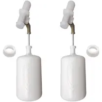 Kit 2 Torneiras Boias 1/2 Amanco Para Bebedouros Originais Kit 2 Torneiras Boias 1/2 Amanco Para Bebedouros Originais