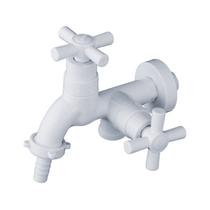 Kit 2 Torneiras de Maquina de Lavar ABS Civitt Branco