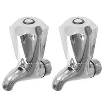 Kit 2 Torneiras Metal Bebedouro Industrial E Residencial 1/2