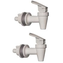 Kit 2 Torneiras Para Filtro Bebedouro Branco - PGCP