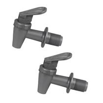 Kit 2 Torneirinha Torneira Color Cinza Galões Garrafas