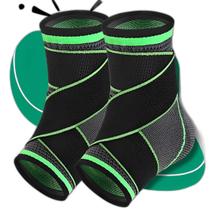 Kit 2 Tornozeleiras Ortopédica Compressão Estabilizadora Par