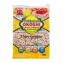 Kit 2 Torrada Arroz Integral Chia/Gergelim Org Okoshi 75G