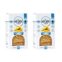 Kit 2 Torradas Funcional Batata Baroa Quinoa Sem Leite Glúten 200g