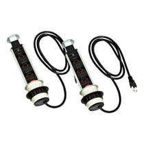 Kit 2 Torres de Tomada Multiplug 3 Tomadas Kit 2 Torres de Tomada Multiplug 3 Tomadas