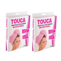 Kit 2 Touca de Microfibra Pós-Banho - Jolitex Ternille