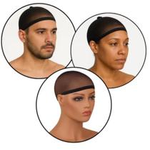 Kit 2 Touca Meia Calça Nero Anti Frizz Confortável Cabelos Unissex Kit 2 Touca Meia Calça Nero Anti Frizz Confortável Cabelos Unissex