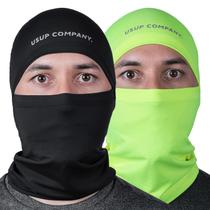 Kit 2 Touca Ninja Balaclava USUP Motociclista Frio Termica