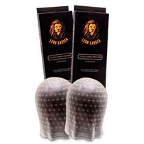 Kit 2 Toucas Silicone Reflexo Alinhado Leon Barber Tam: P