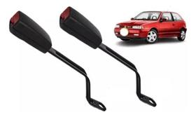 Kit 2 Trava Cinto Segurança Fecho Haste Rígida Gol G2 Volks