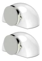 Kit 2 Trava de Porta Magnética com Fixador Adesivo Prendedor Imã Fixação BOM2738 Kit 2 Trava de Porta Magnética com Fixador Adesivo Prendedor Imã Fixação BOM2738