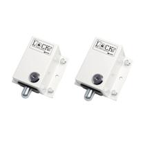 Kit 2 trava eletromagnetica lock plus branca 220v - ipec Kit 2 trava eletromagnetica lock plus branca 220v - ipec