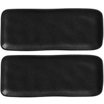 Kit 2 Travessas Cerâmica 22x9cm Orgânico Preto Matte Porto Brasil Sushi Bar Kit 2 Travessas Cerâmica 22x9cm Orgânico Preto Matte Porto Brasil Sushi Bar