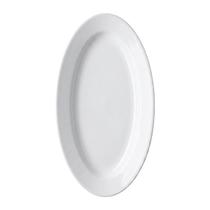 Kit 2 Travessas Oval Rasa Melamina Branca 45,5cm Alta Durabilidade Kit 2 Travessas Oval Rasa Melamina Branca 45,5cm Alta Durabilidade